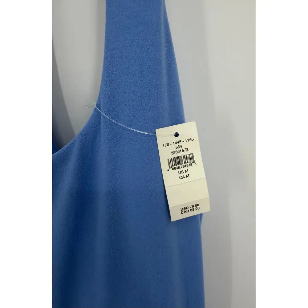 Aerie Offline Real Me Hot Stuff Romper Blue Racerback Athletic NWT Size Medium